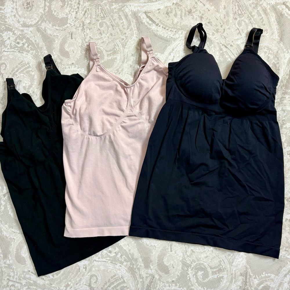 Nursing tanks- set of 3